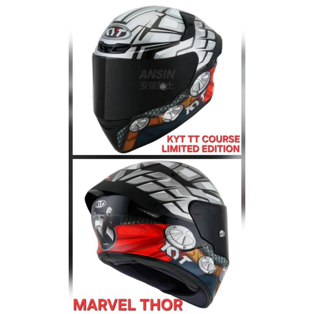 KYT TT Course MARVEL THOR Limited Edition