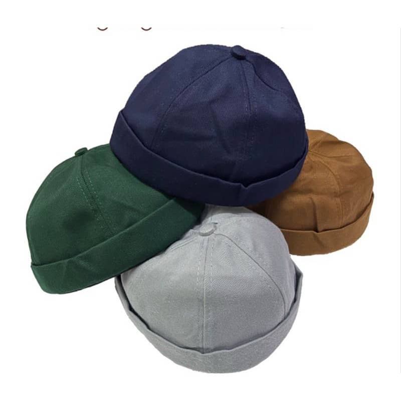 ISI 10 PCS PECI MIKI HAT PECI KOPIAH PECI POLOS KOMBINASI Pria Keren