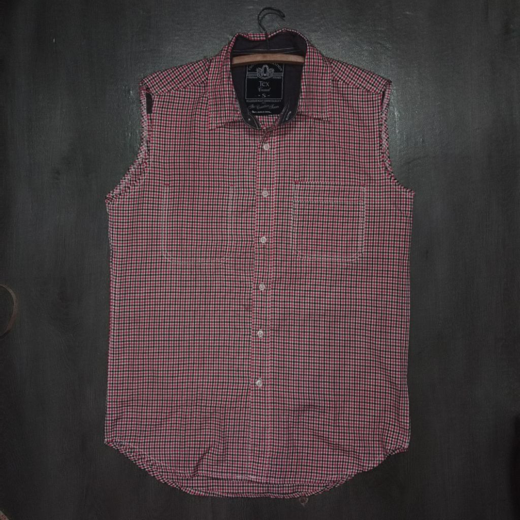 Vest Flannel Y2k