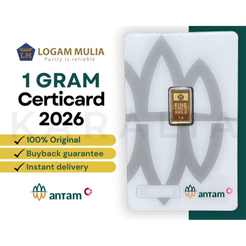 Logam Mulia 24karat emas asli