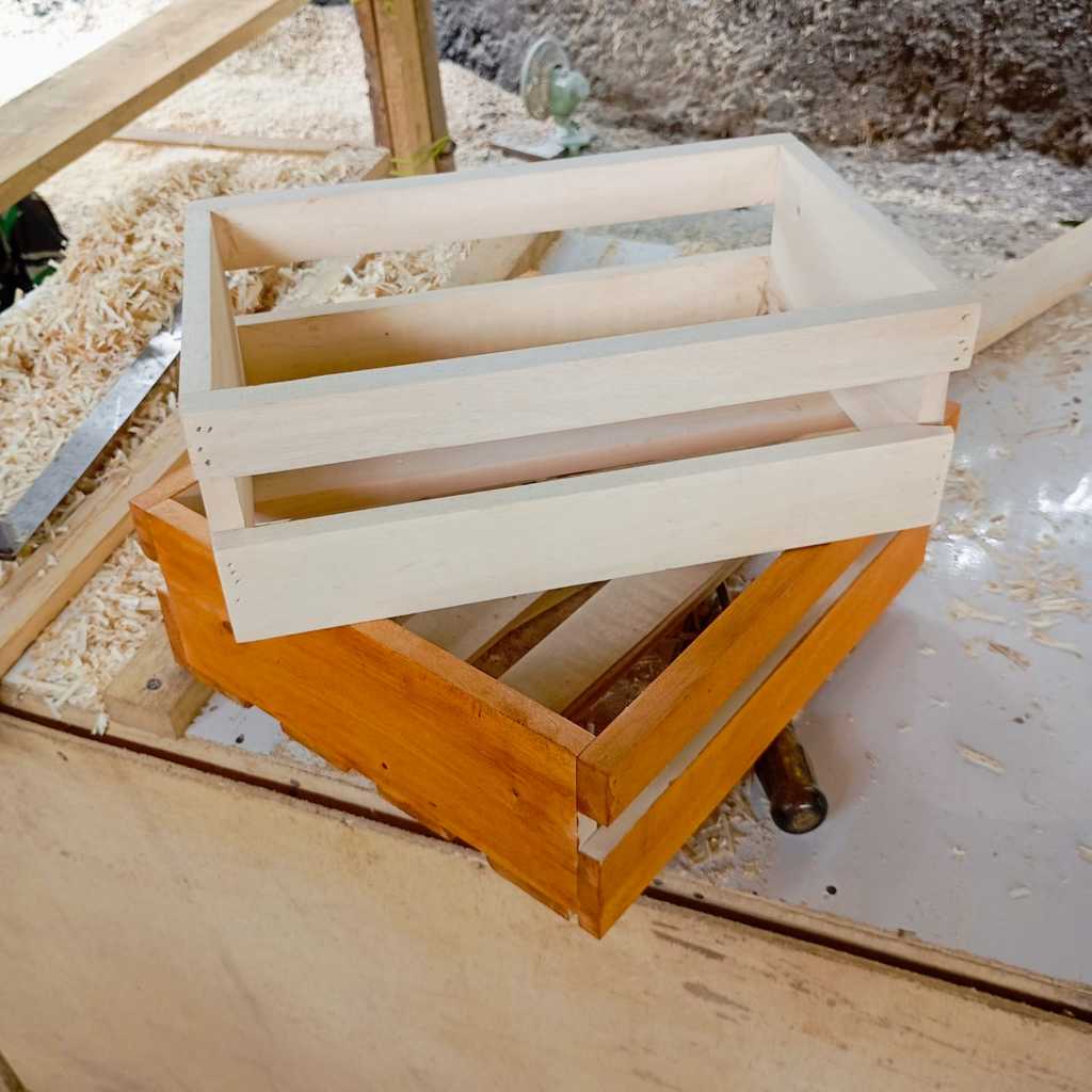 Kotak Kayu / Box Hampers Lebaran idul fitri / Box Kayu