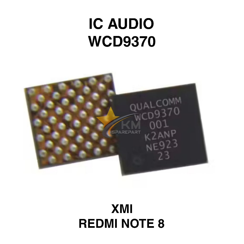 Ic Audio WCD9370 Xiaomi Redmi Note 8