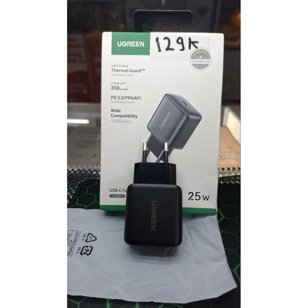 ADAPTOR UGREEN 25 WATT UNTUK IPHONE SAMSUNG ANDROID