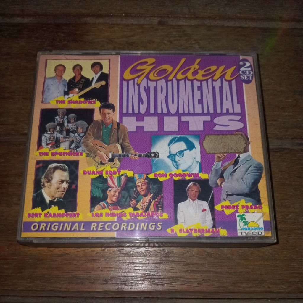 CD Import Golden Instrumental Hits Original Recordings 2CD Set/polygram busy music & br music