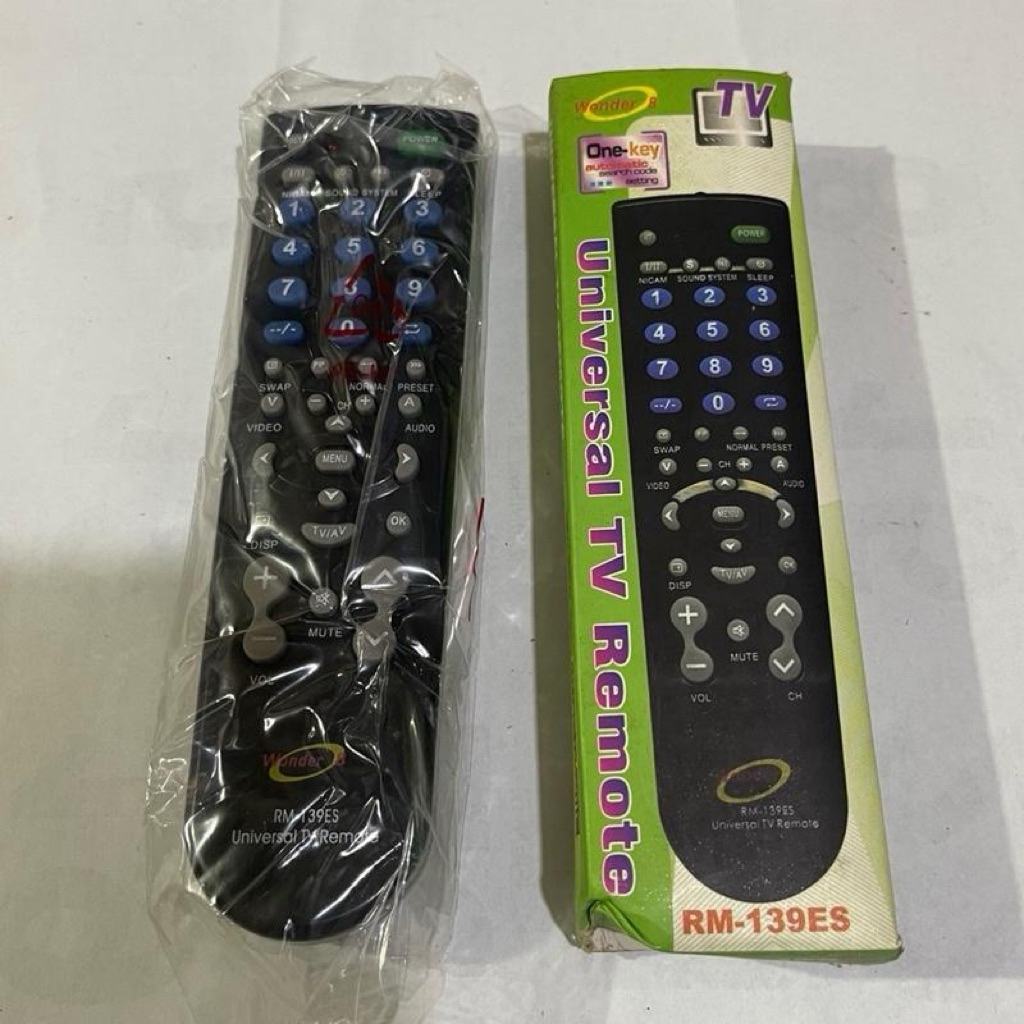 Cuci gudang  Remote tv universal one key | remot tv