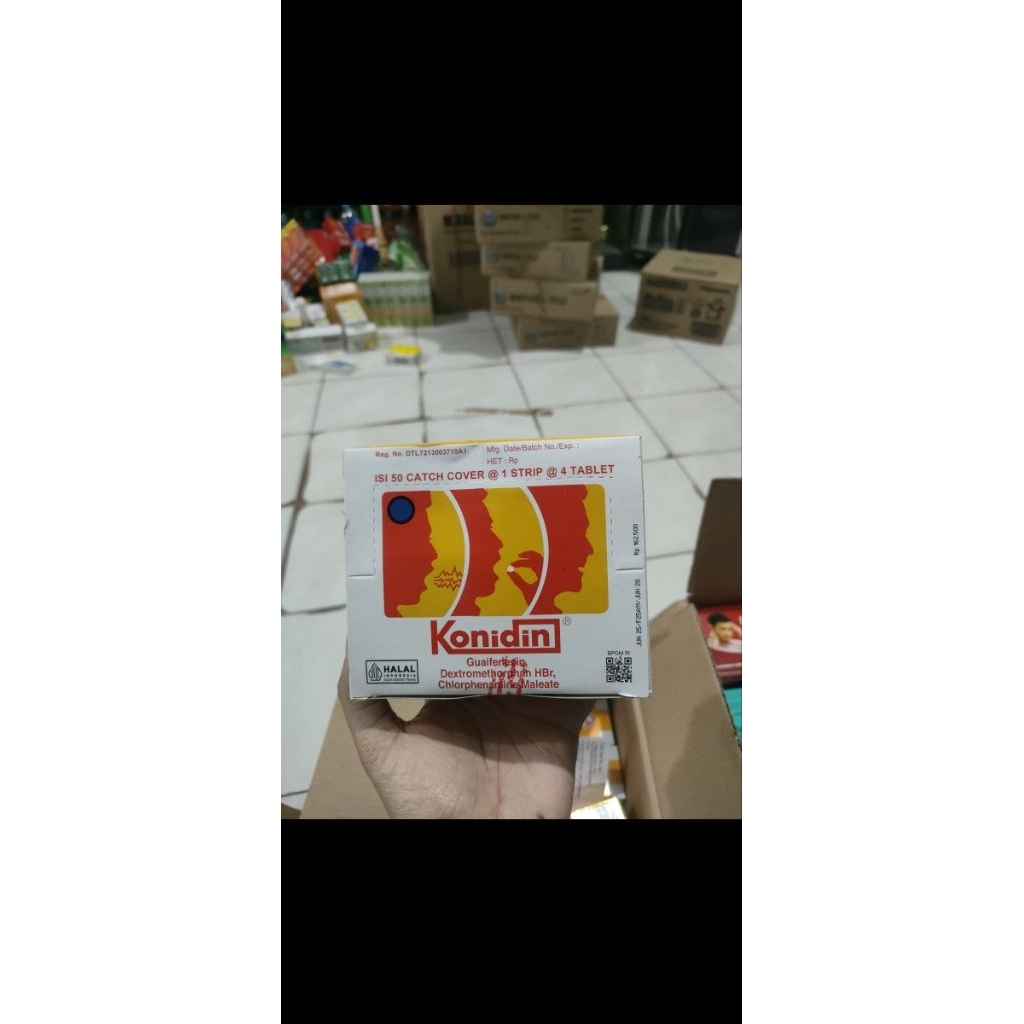 Konidin Tablet Obat Batuk 1box