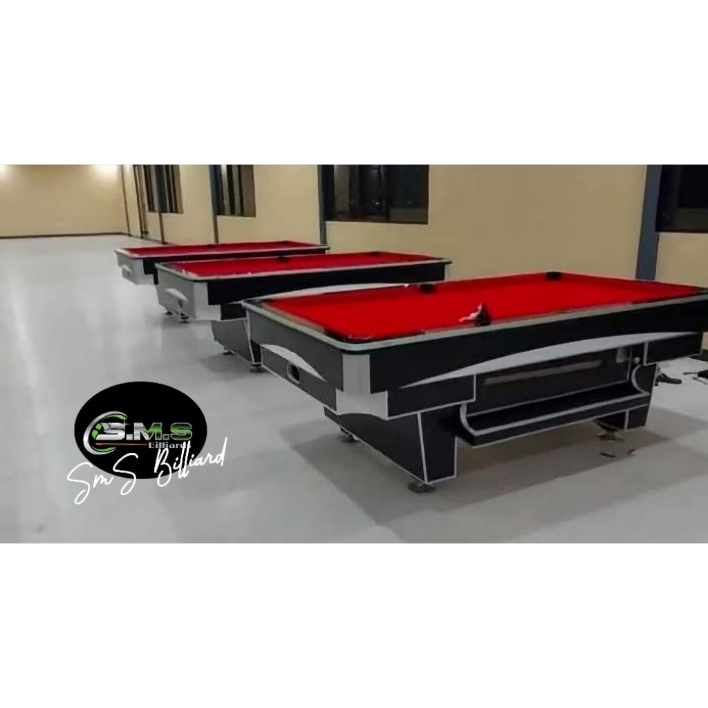 Meja billiard 7 8 feet Coin & Tanpa coin full set perlengkapan bermain biliar bilyar pool table snoo