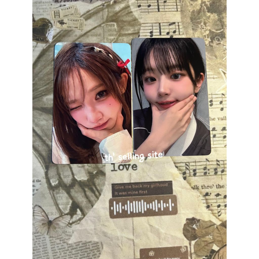 QWER Magenta Chodan Weverse POB Photocard Official