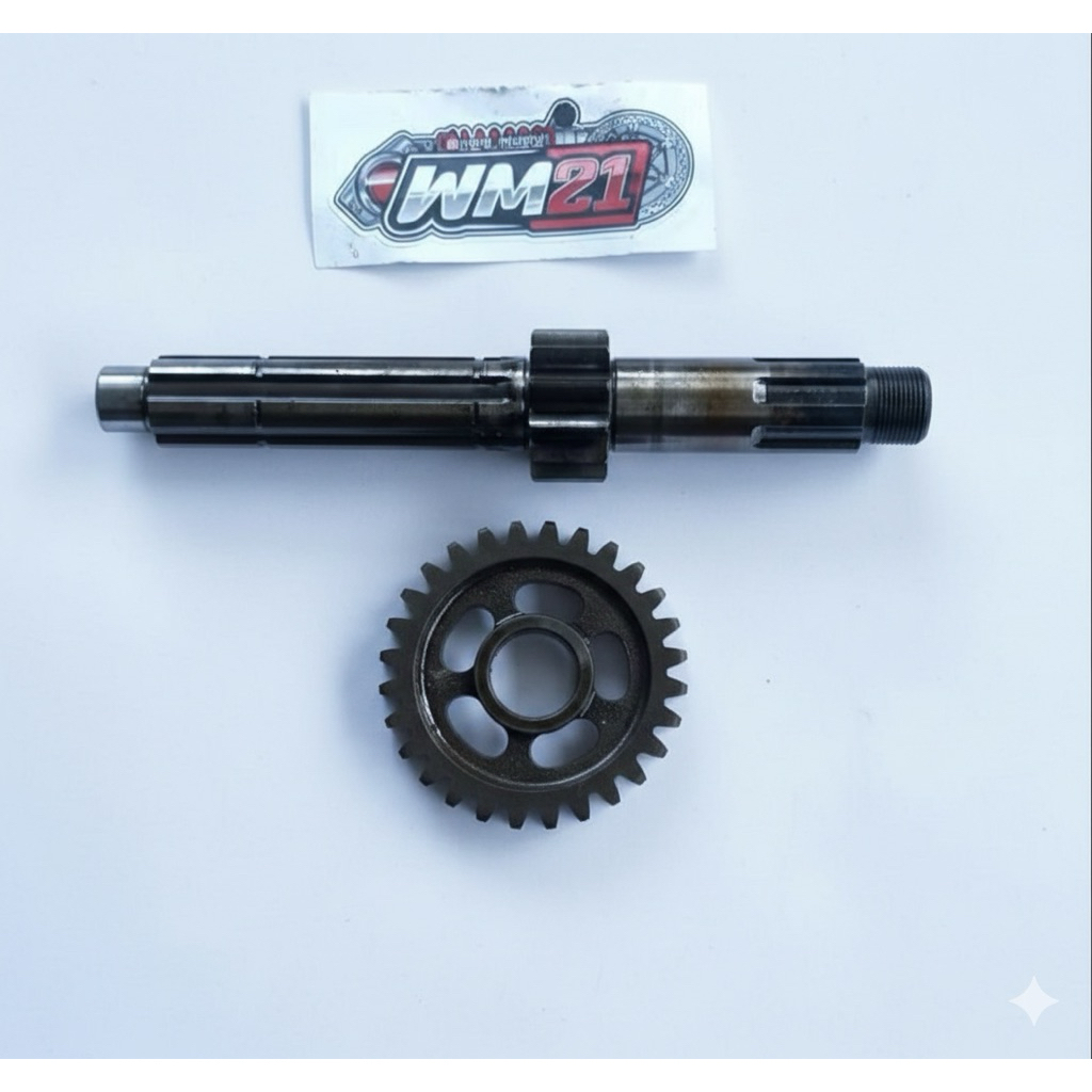 GIGI RASIO NO 1 mata 28 11 SET AS TRANSMISI TIGER REVO TIREV ORI ORIGINAL COPOTAN