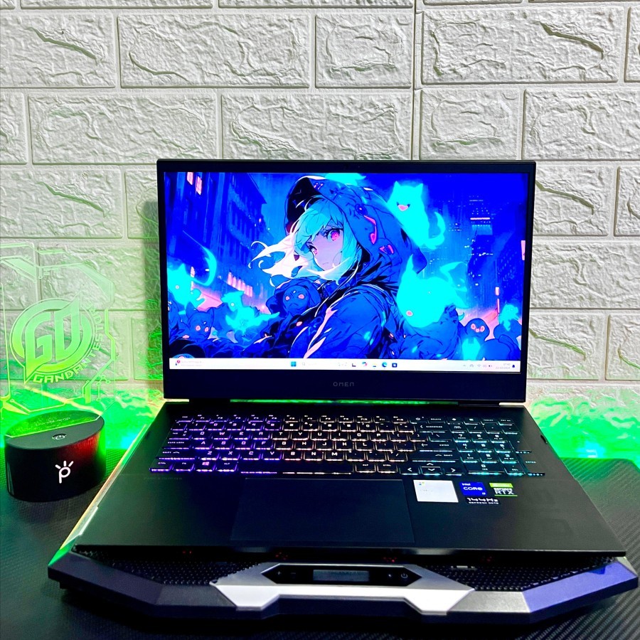 HP OMEN 15 Processor i7 RTX 3070 8 GB FHD IPS 144 Hz 100% sRGB Gaming Desain Laptop