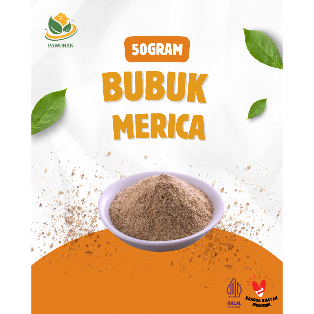 Bubuk Merica/ Merica Bubuk 50Gram