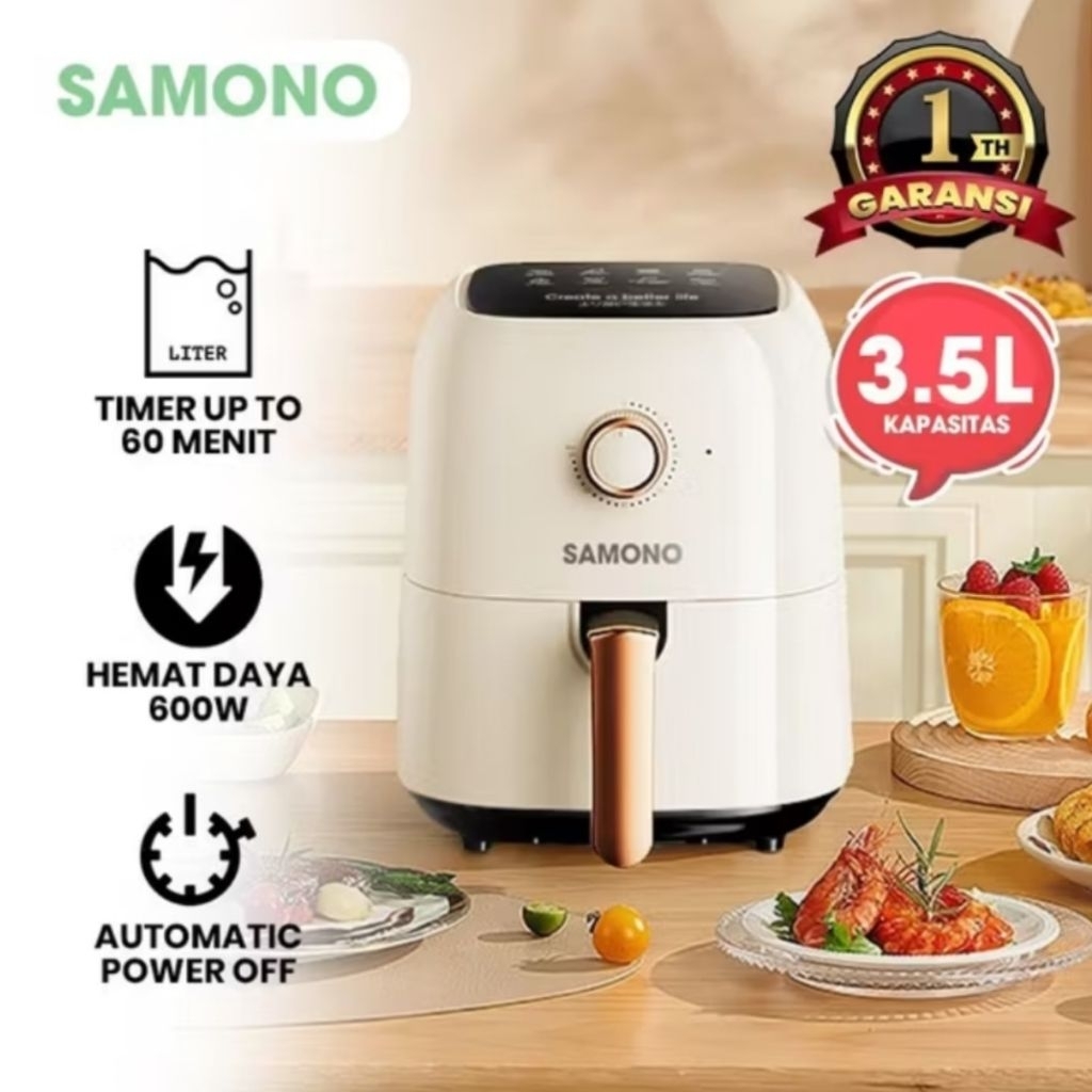 samono air fryer 3.5 liter