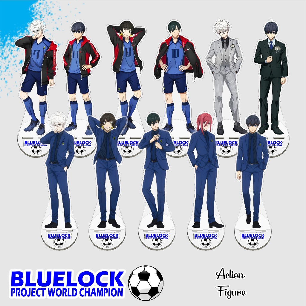 Standee Anime Blue Lock | Standee Akrilik Blue Lock | Action Figure