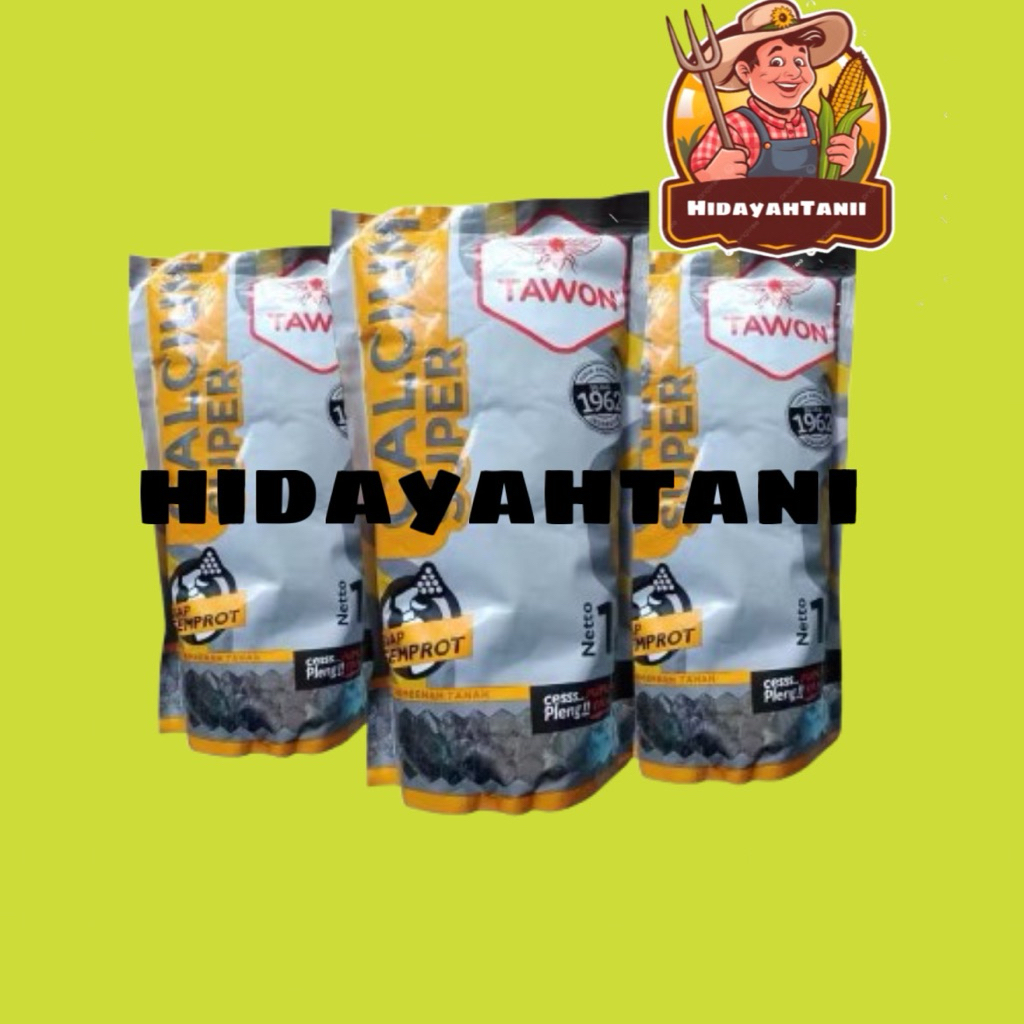 Calsium Super Cap Tawon 1KG Pupuk untuk mempercepat pertumbuhan pupuk manohara