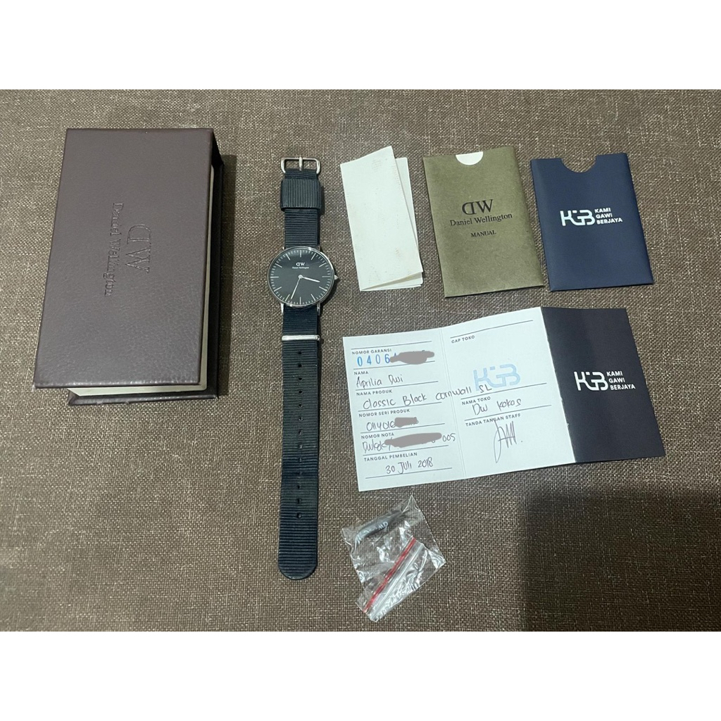 jam tangan daniel wellington (kondisi preloved)