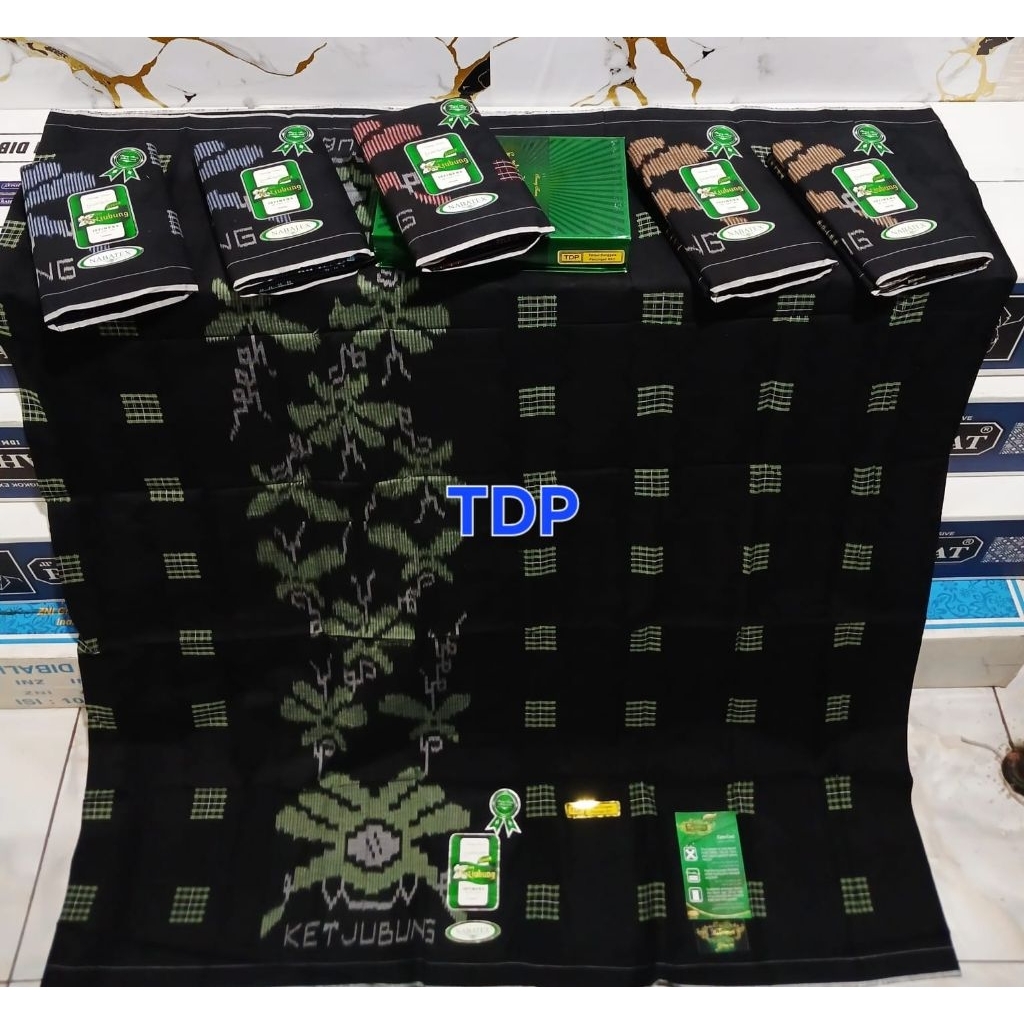 COD / SARUNG KETJUBUNG RED / GOLD TYPE TCW, TDP ori by KETJUBUNG (N)