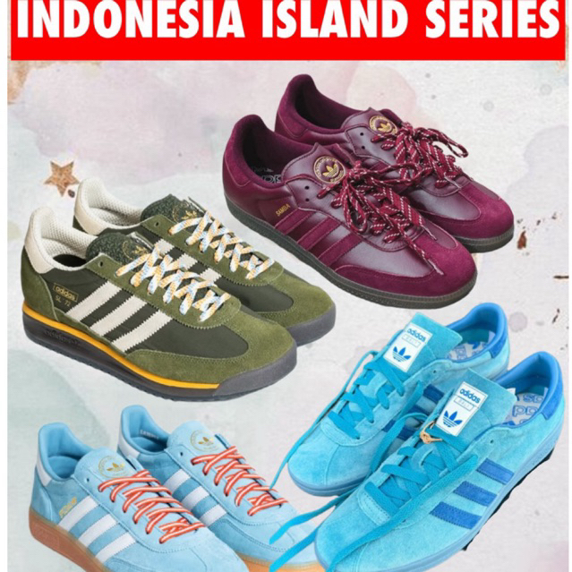 [PEEORDER] Adidas Indonesia Island Series - 3-7 Hari