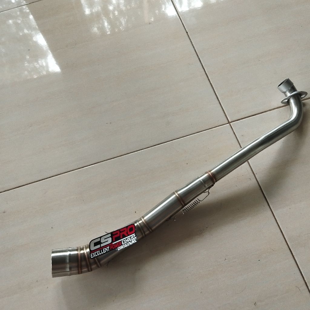pipa leher knalpot Cs pro racing ori inlet 50mm for Jupiter z Revo fit supra 125 revo absolut vega r