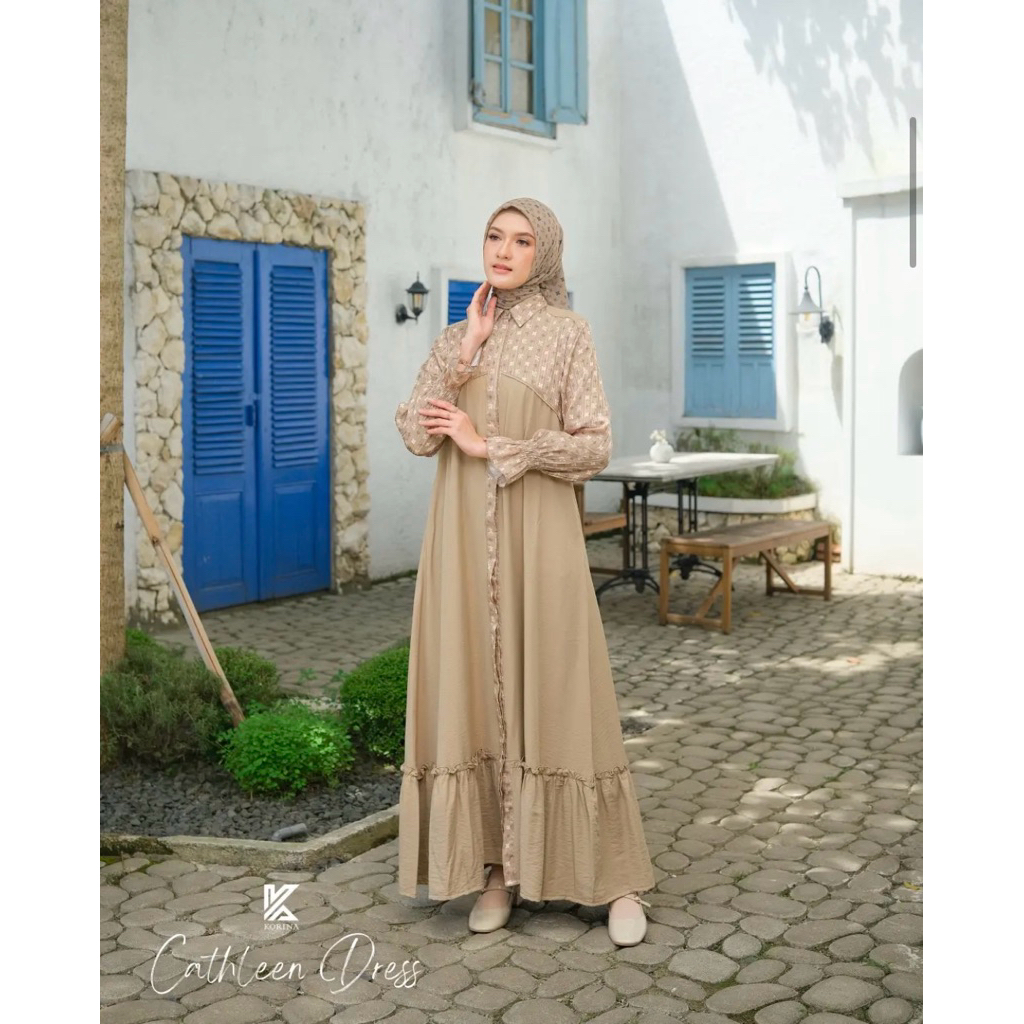 KORINA DRESS - CATHLEEN DRESS KORINA - GAMIS KORINA