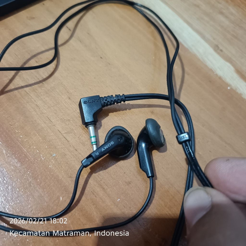 Headset original Walkman Sony MDR E525