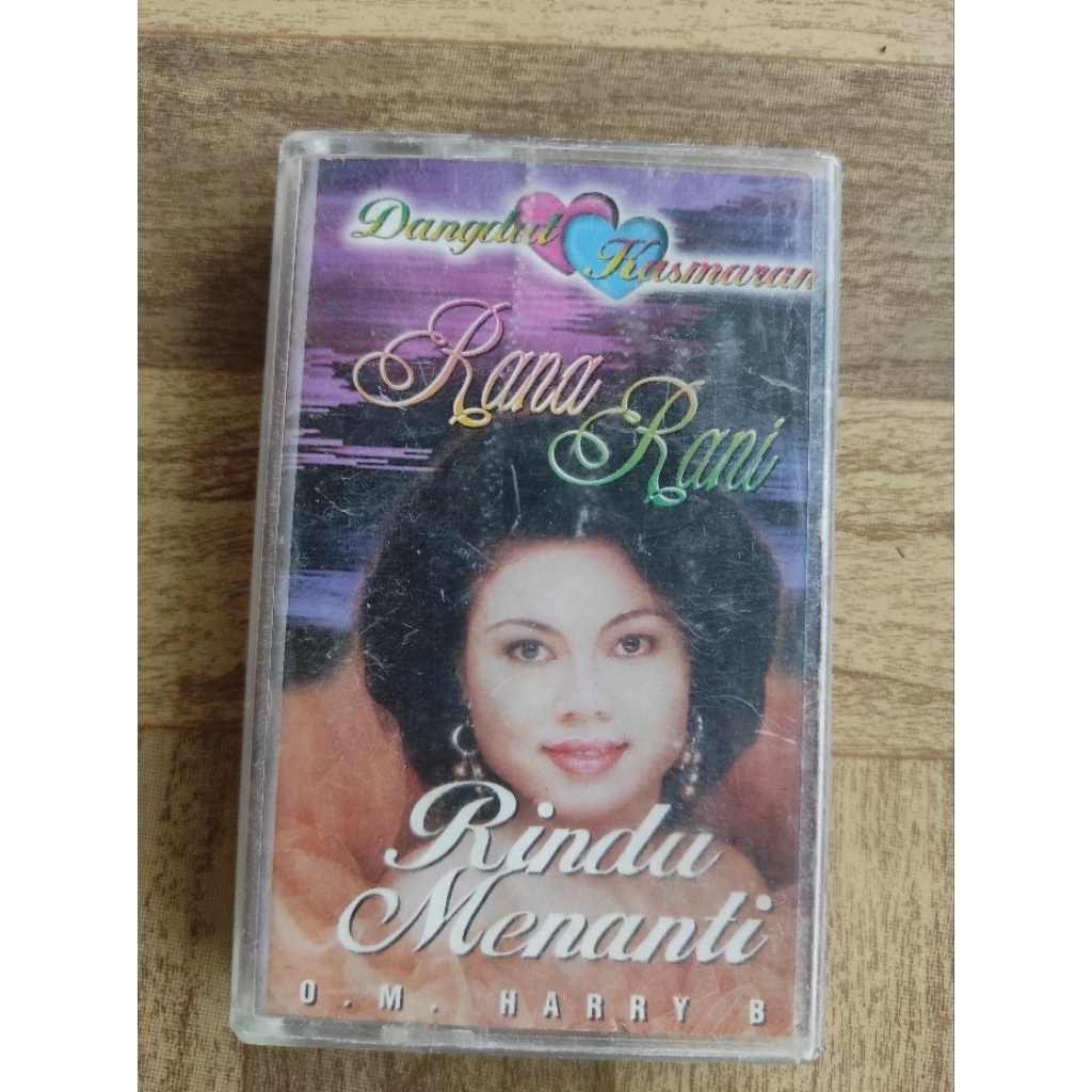 kaset pita dangdut kasmaran RANA RANI "rindu menanti"