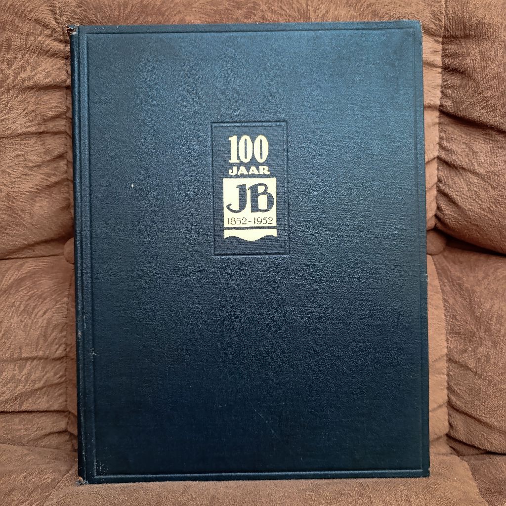 Buku Antik Langka Surat Kabar Belanda majalah Jaman Dulu 100 JAAR JB 1852-1952 Edisi Kolektor