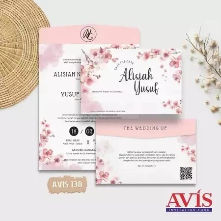 Blangko Undangan Avis 138 | Blangko Kosong