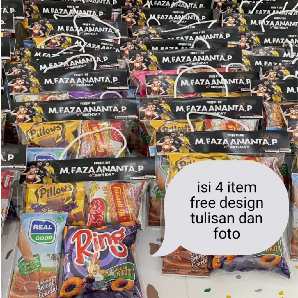 HAMPERS SNACK HAMPERS KHITAN HAMPERS ULANG TAHUN