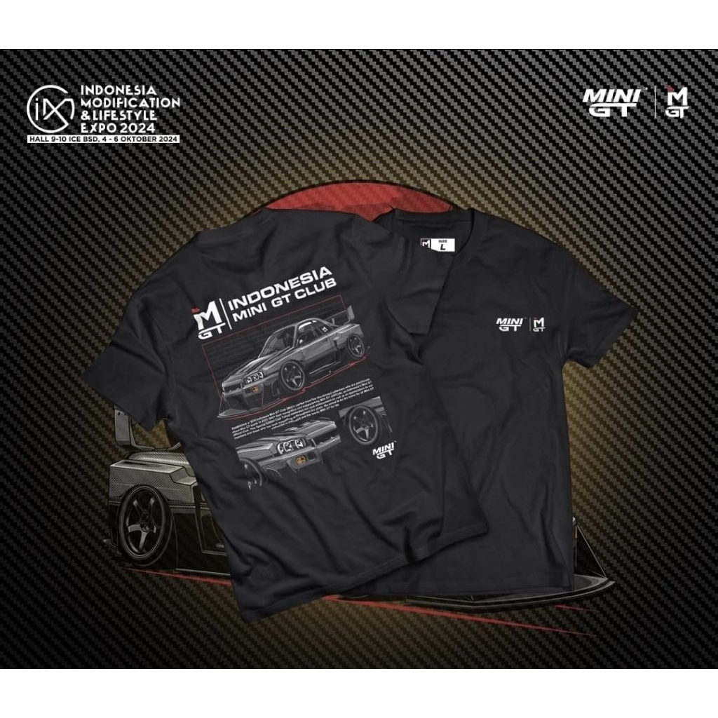 Kaos Tshirt Mini GT x IMGT | IMX 2024 Event