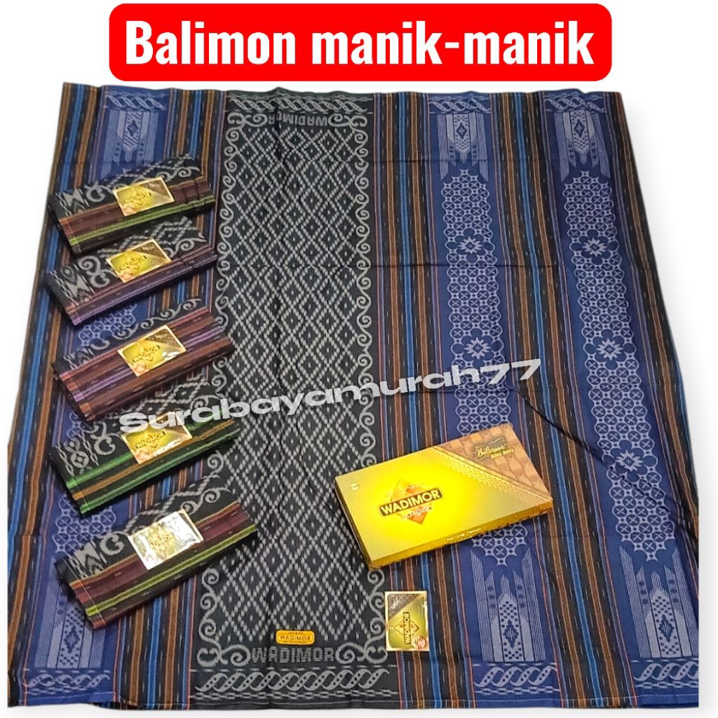 Grosir 10 pcs Sarung Wadimor balimon