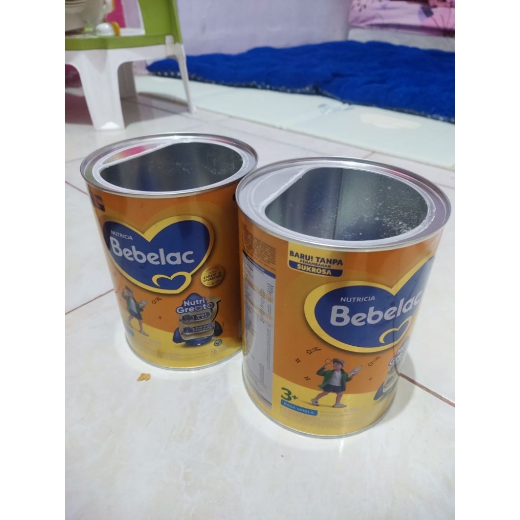 kaleng susu bekas