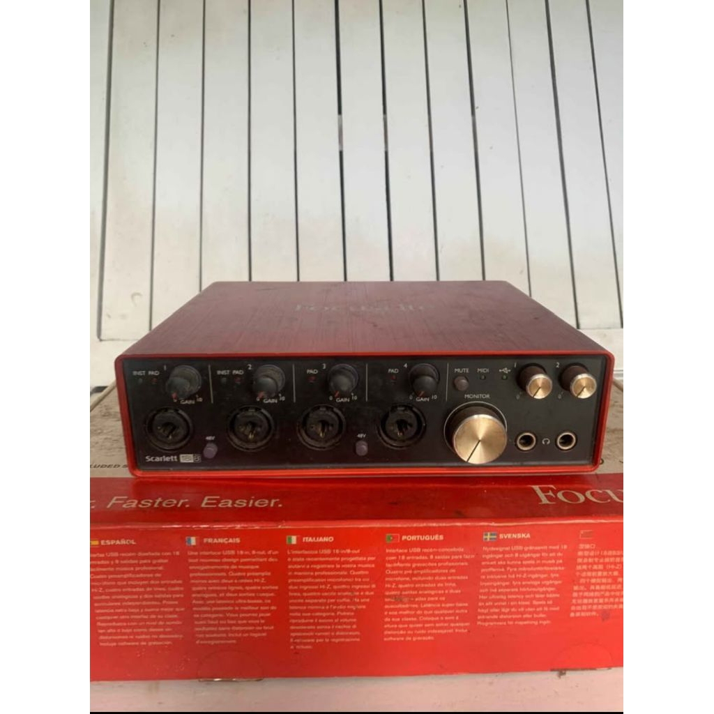 FOCUSRITE 18i8 2nd Gen Bekas