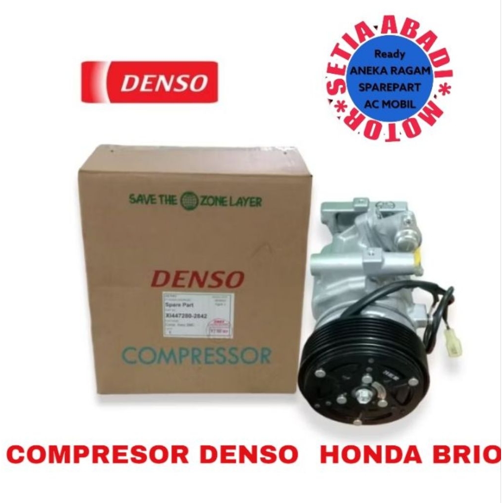 compresor kompresor AC mobil original Denso 100% HONDA BRIO