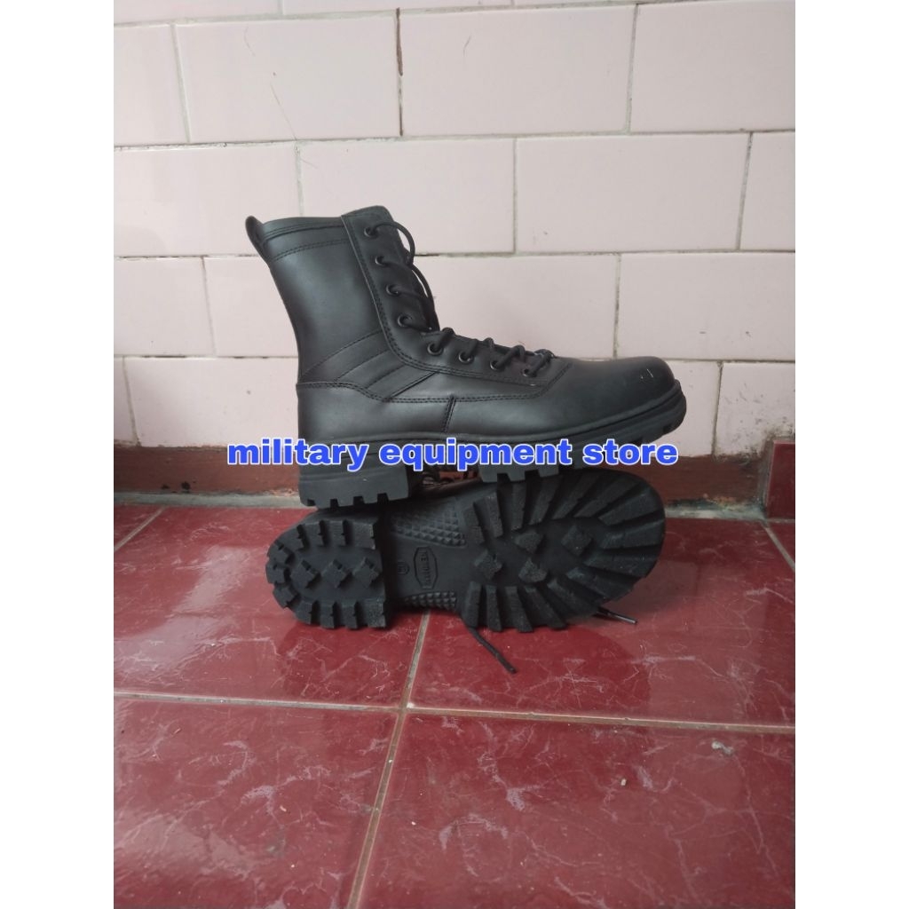 SEPATU PDL KEMHAN HITAM - SEPATU PDL HITAM ASLI JATAH  PEMBAGIAN KEMHAN