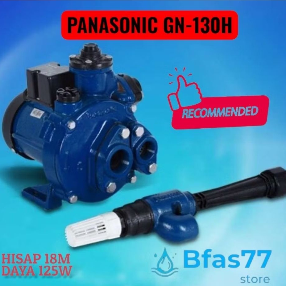 Mesin Pompa Air Jet Pump Panasonic GN 130 H 125 Watt hemat listrik