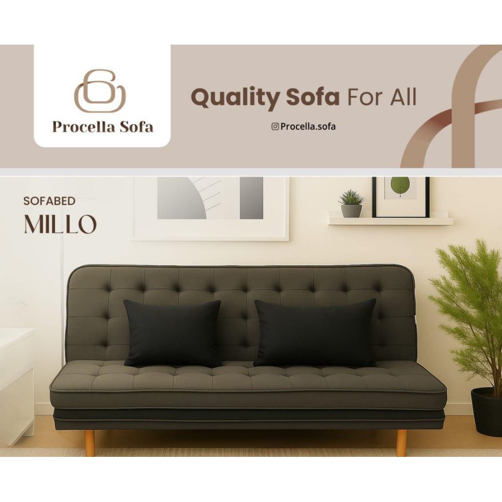 PROCELLA Sofa Bed Millo Sofa Santai