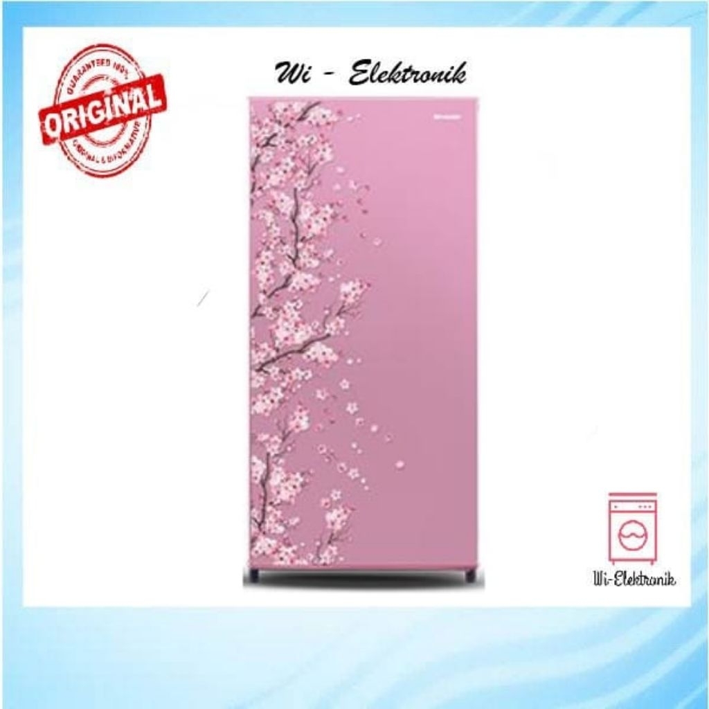 Kulkas 1 Pintu Sharp SJ N182D SB SP SH Lemari Es 1Pintu SJN182D SJN 182D 182 Kirei Sakura Series