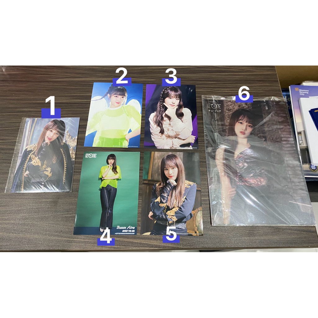 [OFFICIAL] IZ*ONE Yena Yuri Photocard | Vampire, Buenos Aires, Oneiric Diary, Sukito Iwasetai