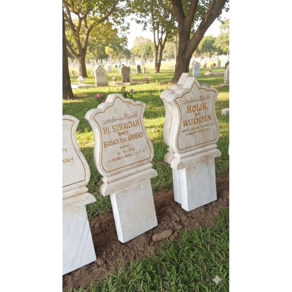 patok nisan batu marmer tulungagung