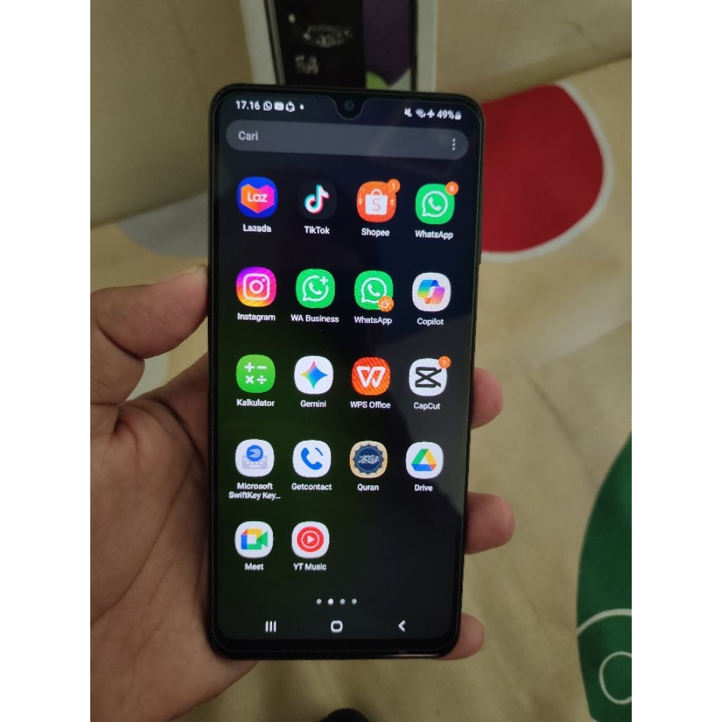 samsung A22 ram 8/128GB mulus normal second original