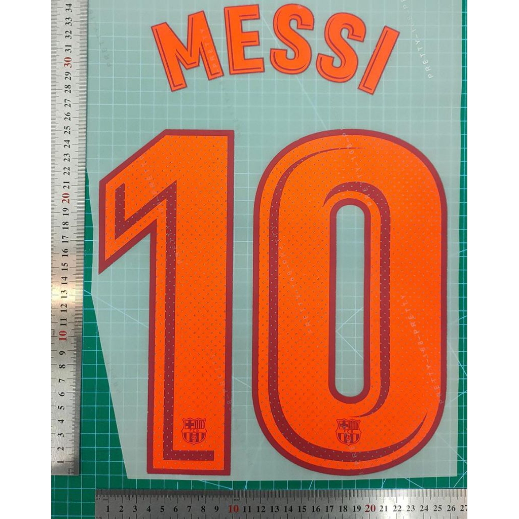 NAMESET HK MESSI BARCA 2017-2018