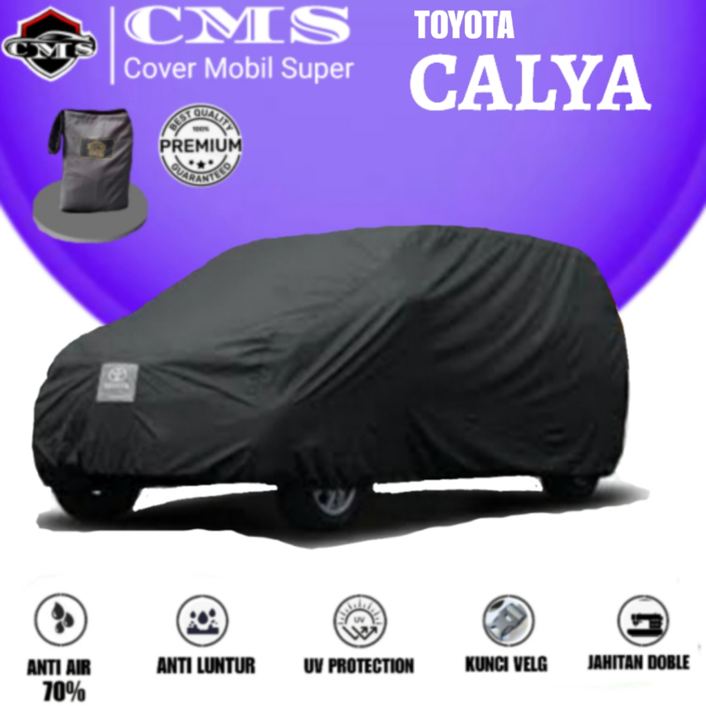 Cover Mobil Super-Cover Mobil Toyota Calya-Premium UV Protection-Waterproof-Anti Debu