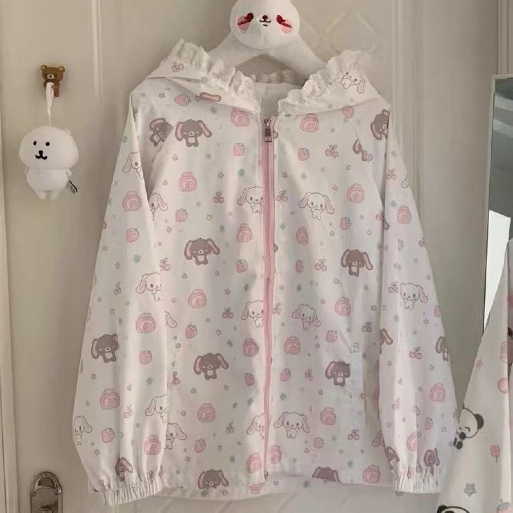 [PREORDER Rilakkuma] Sugar Bunnies Rilakkuma Tipis Pelindung Matahari