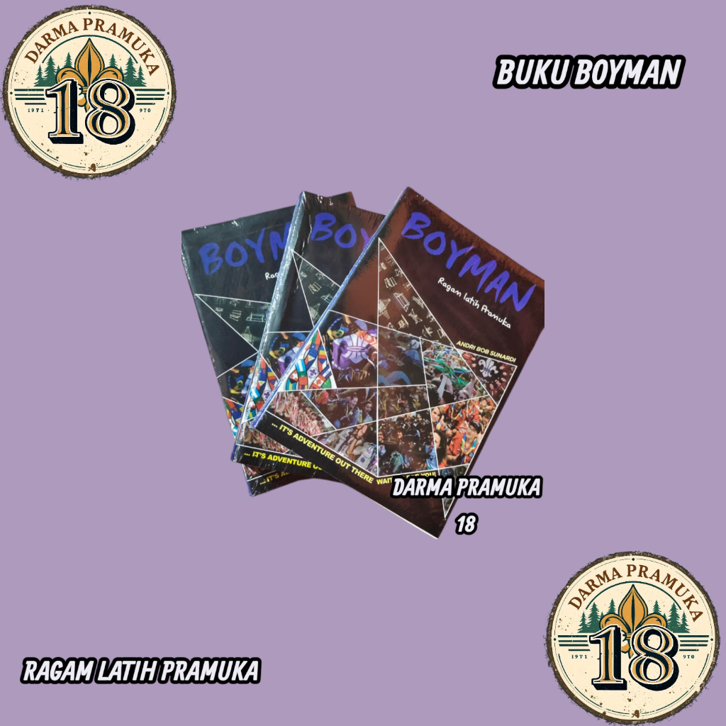 Buku Boyman Original Pramuka BOYMAN Ragam Latihan Pramuka