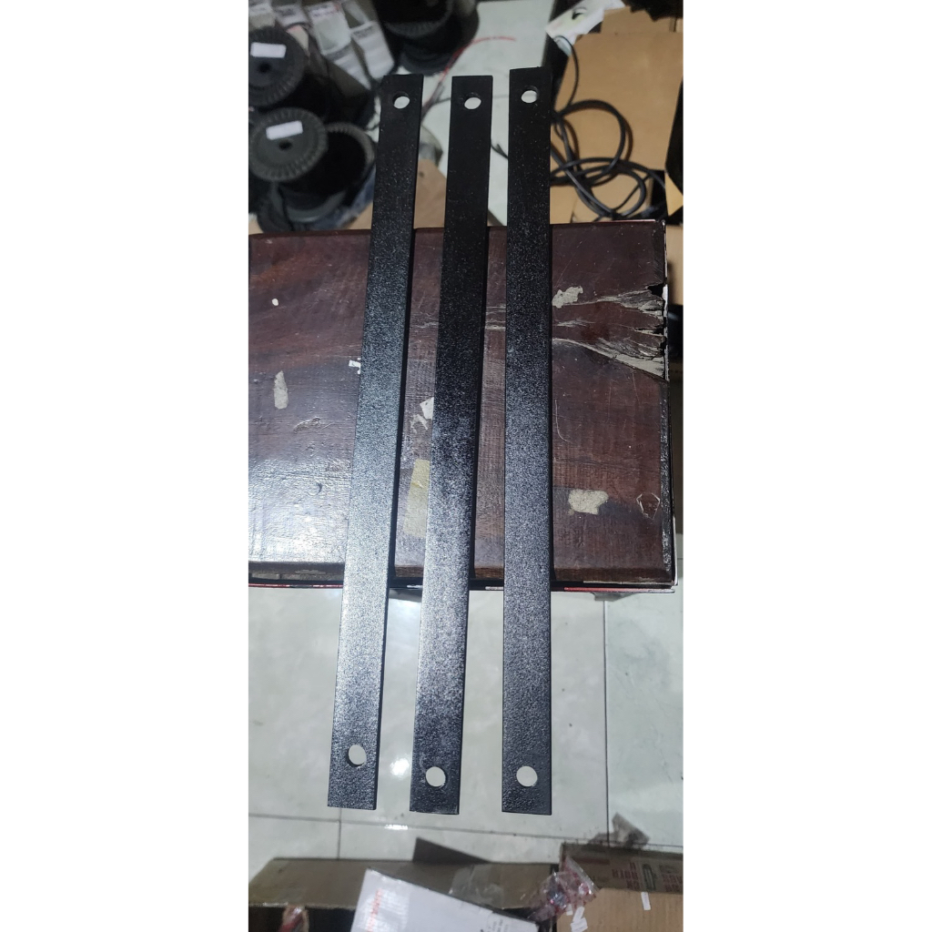 bracket knalpot penggaris plat besi tebal 5mm