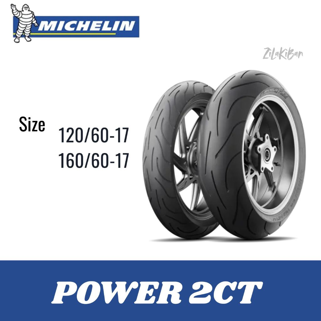 Ban Luar Michelin POWER 2CT 120/60-17, 160/60-17