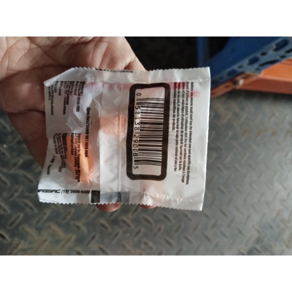 3M 1100 Foam Ear Plug (200pair per box)