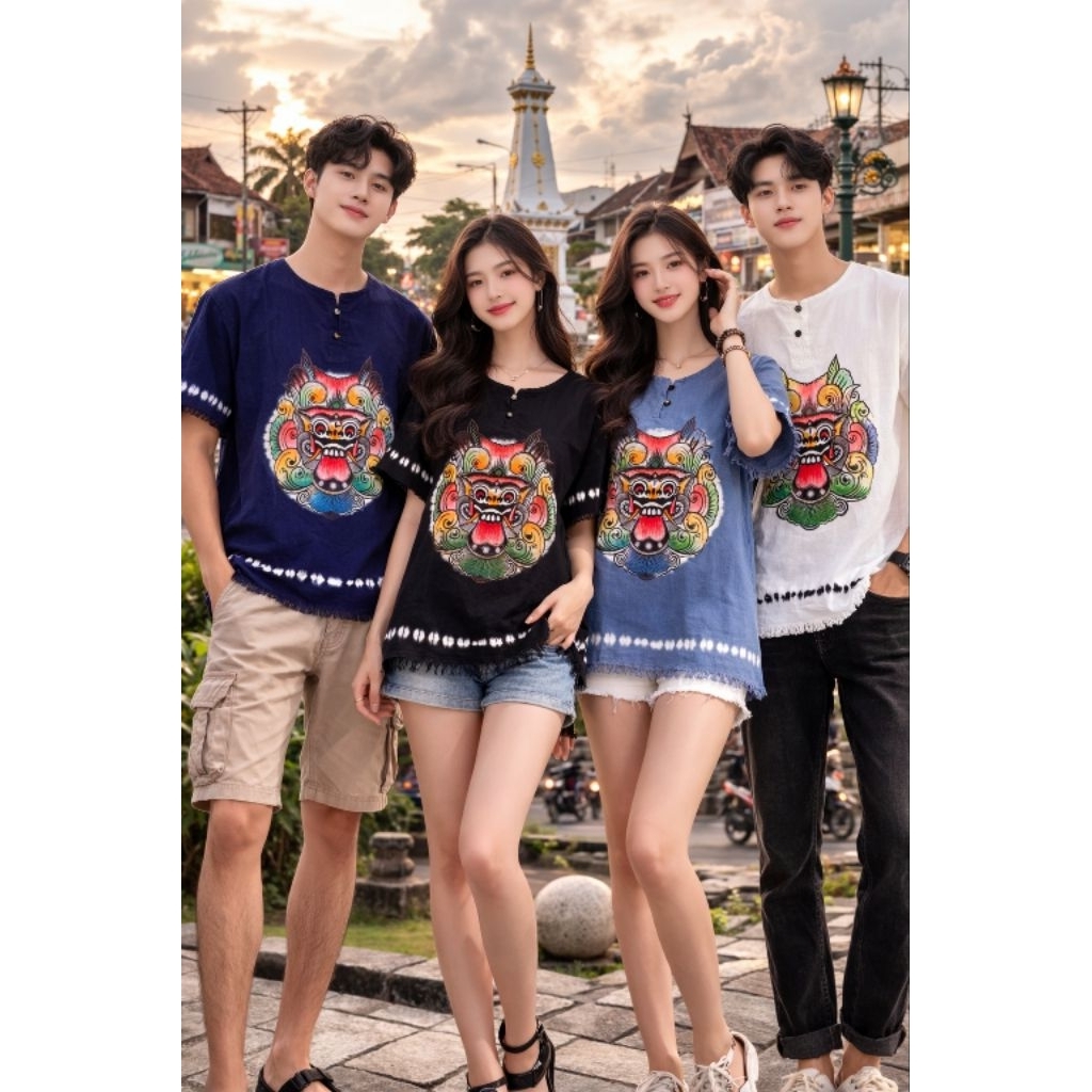 KAOS BARONGAN Premium WARNA WARNI PREMIUM TERLARIS JOGJA | KAOS BARONG POLOS JOGJA | KAOS BARONG RAY