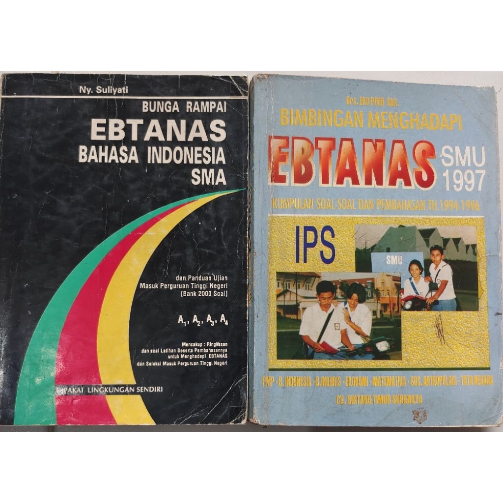 BUKU BUNGA RAMPAI EBTANAS BIOLOGI SMA A1.A2 ORIGINAL