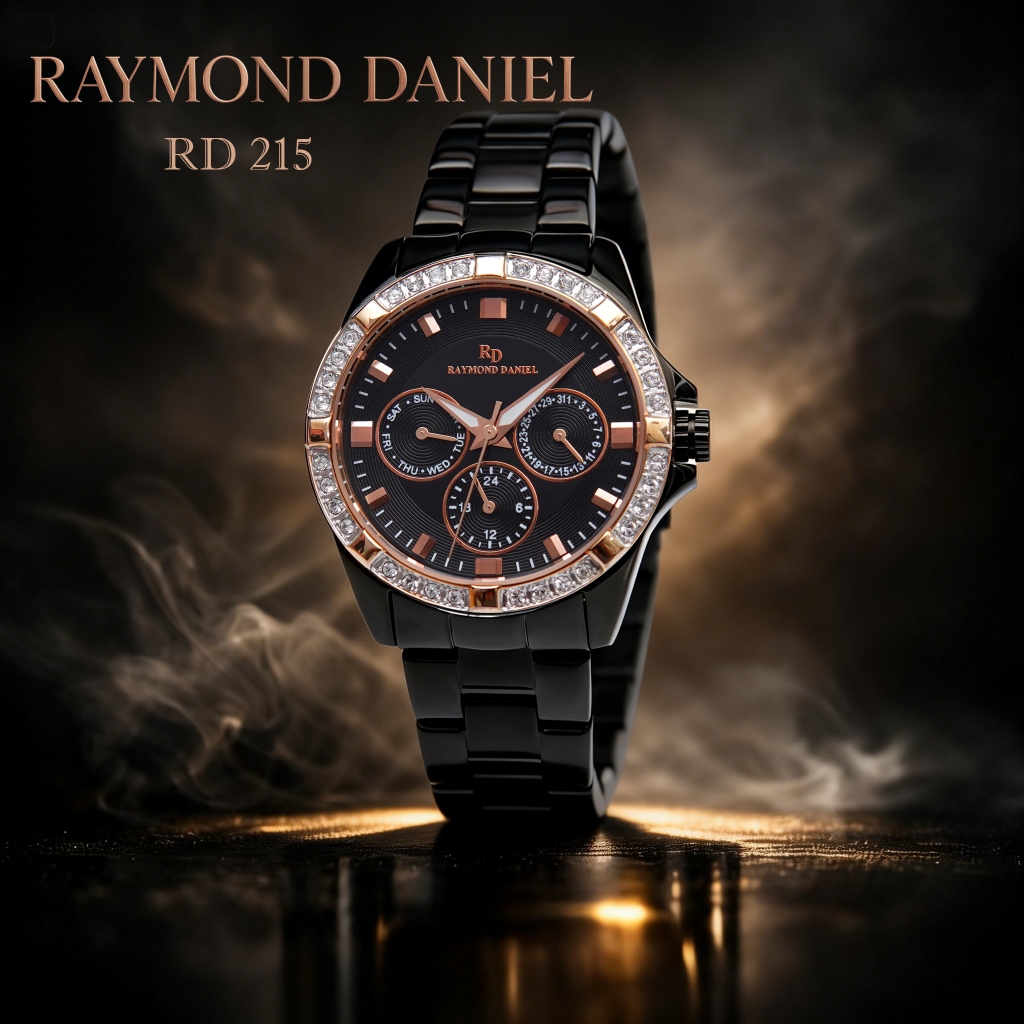 Raymond Daniel RD 215 / RD215, Jam Tangan Wanita Rantai Original